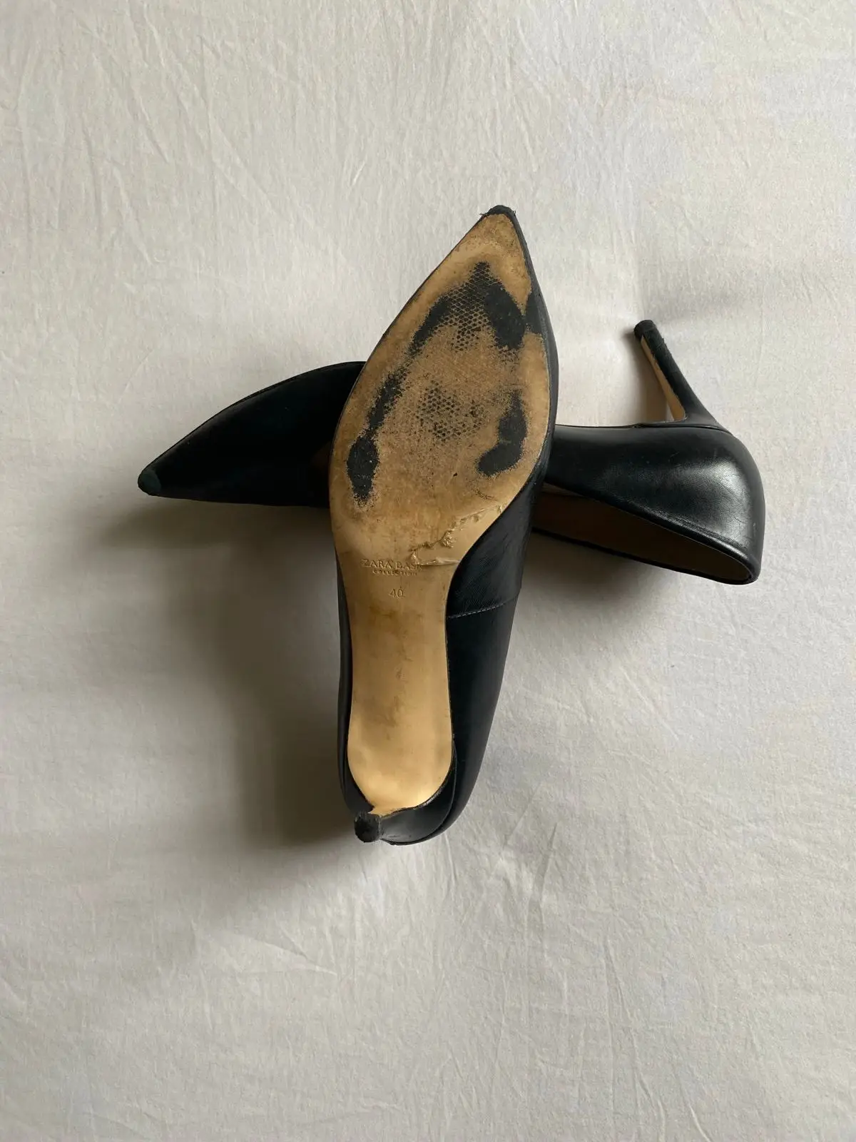Zara Basic Black High Heels