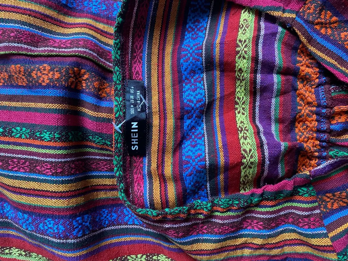 Shein Multicolor Patterned Dress
