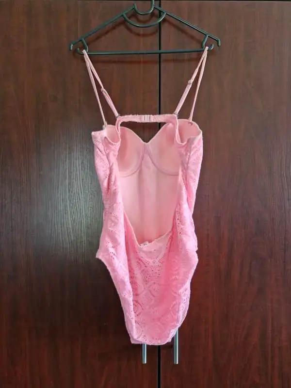Pink swim suit