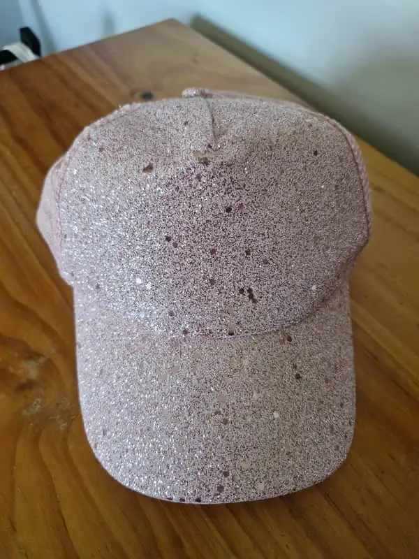 & Other Stories Pink glitter hat