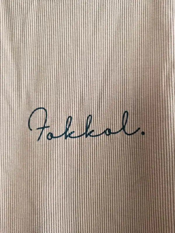 Fokkol off pink tank top