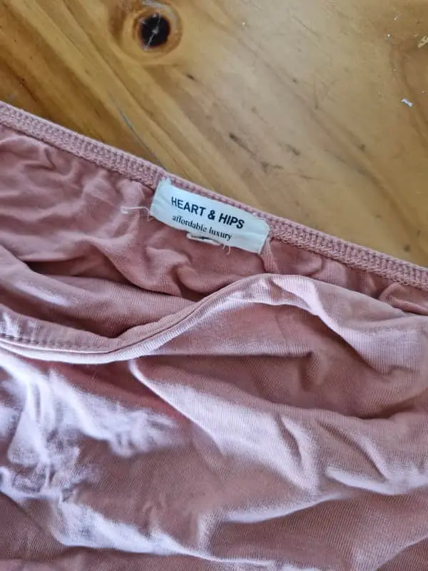 Pink boob tube