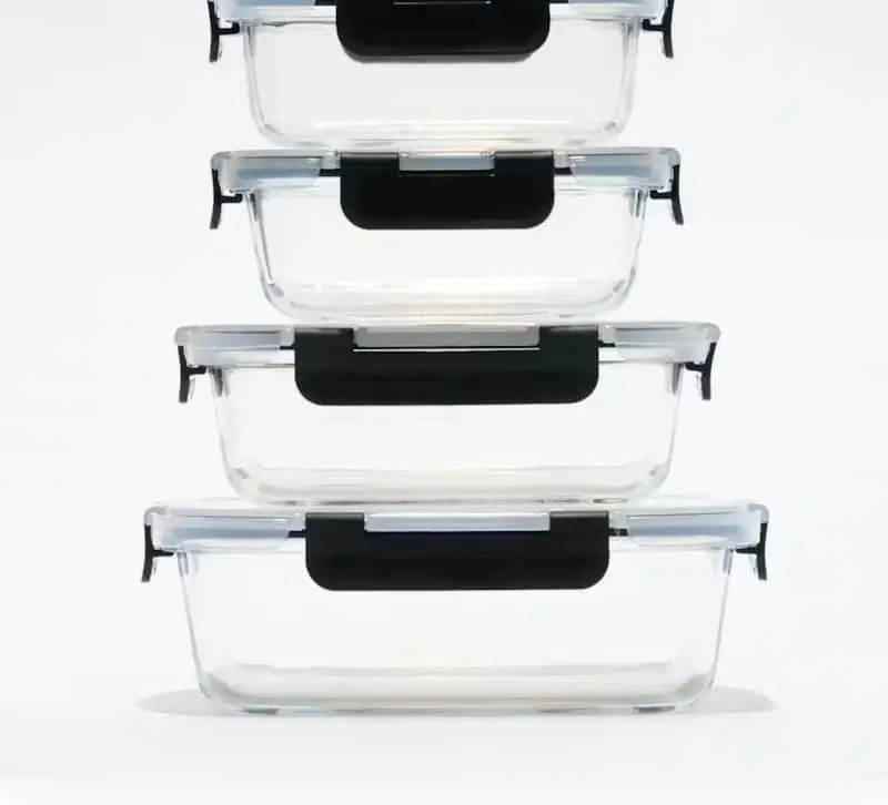 Storinity 12 Piece Glass Food container set
