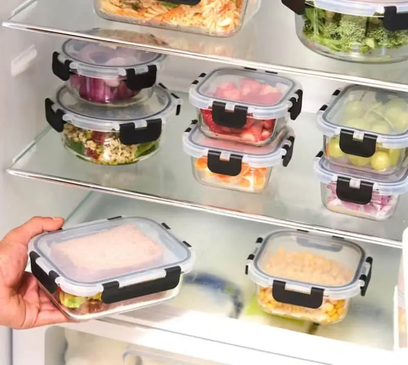 Storinity 12 Piece Glass Food container set