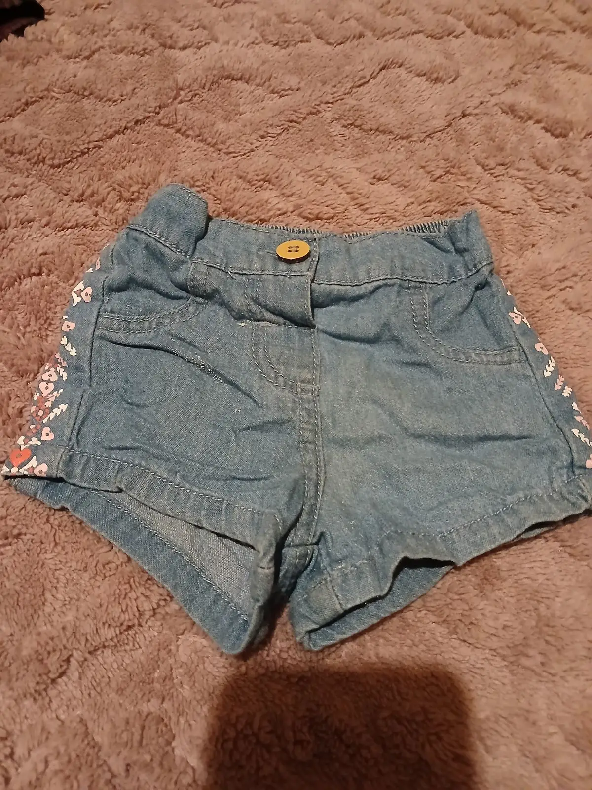 Ackermans Denim Shorts 3-6 Months