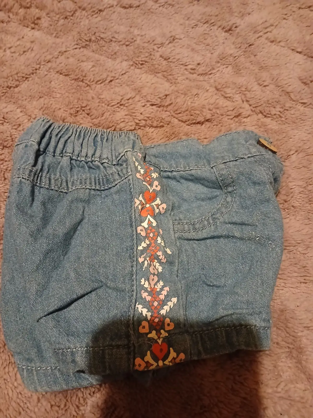 Ackermans Denim Shorts 3-6 Months
