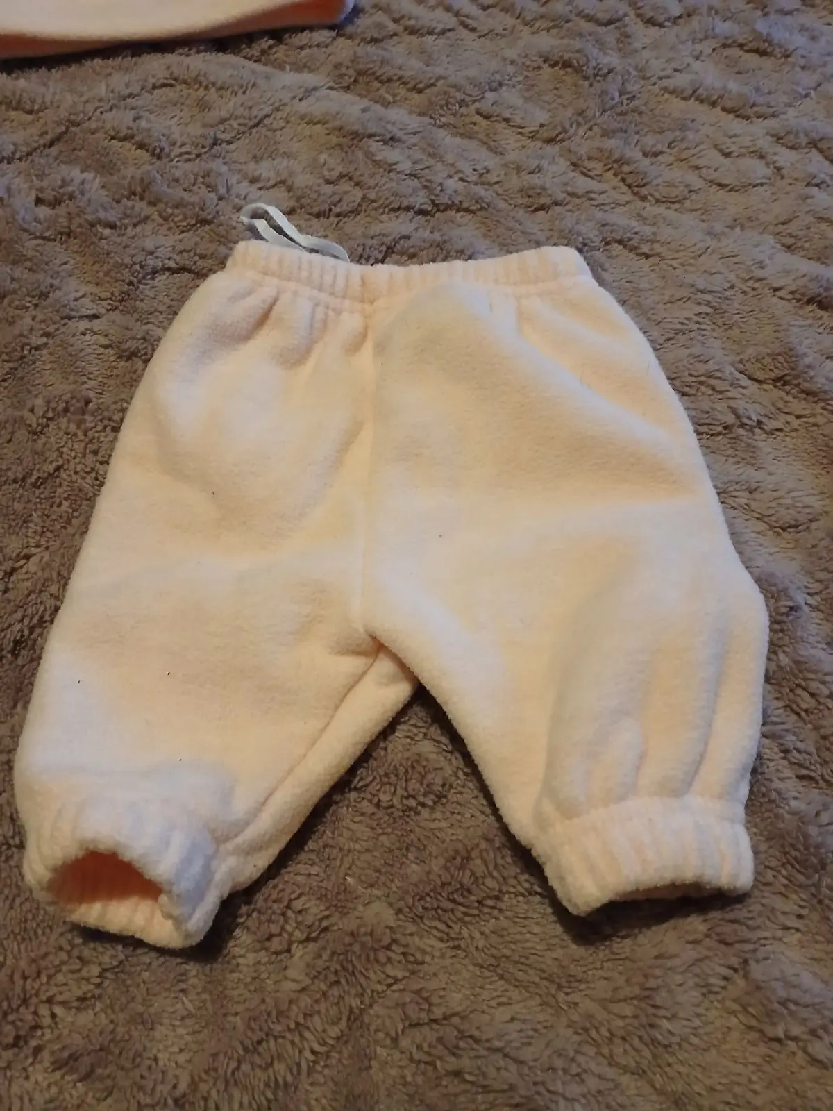 Ackermans Cream Fleece Pullover Newborn