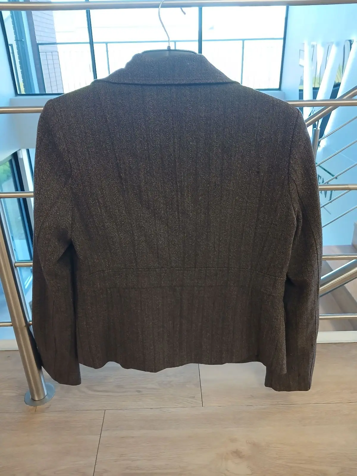 Brown Tweed Blazer Size 10