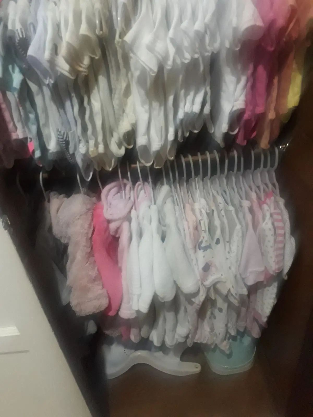 Bundle of Mixed Socks - White, Pink & Patterned