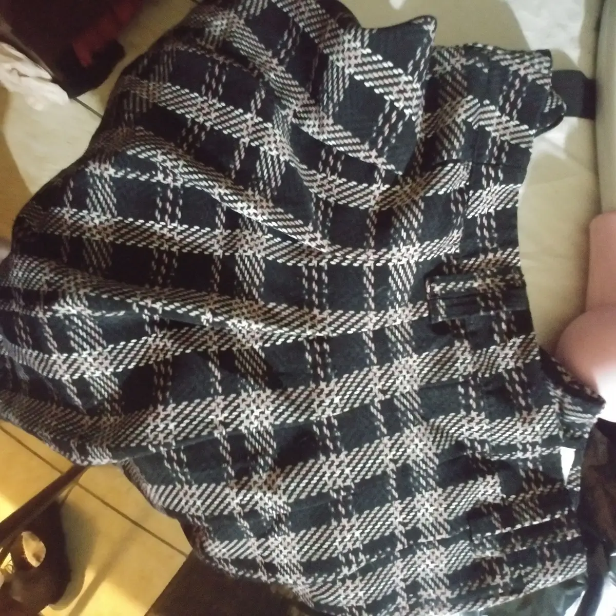 Black & White Patterned Pants Size 30