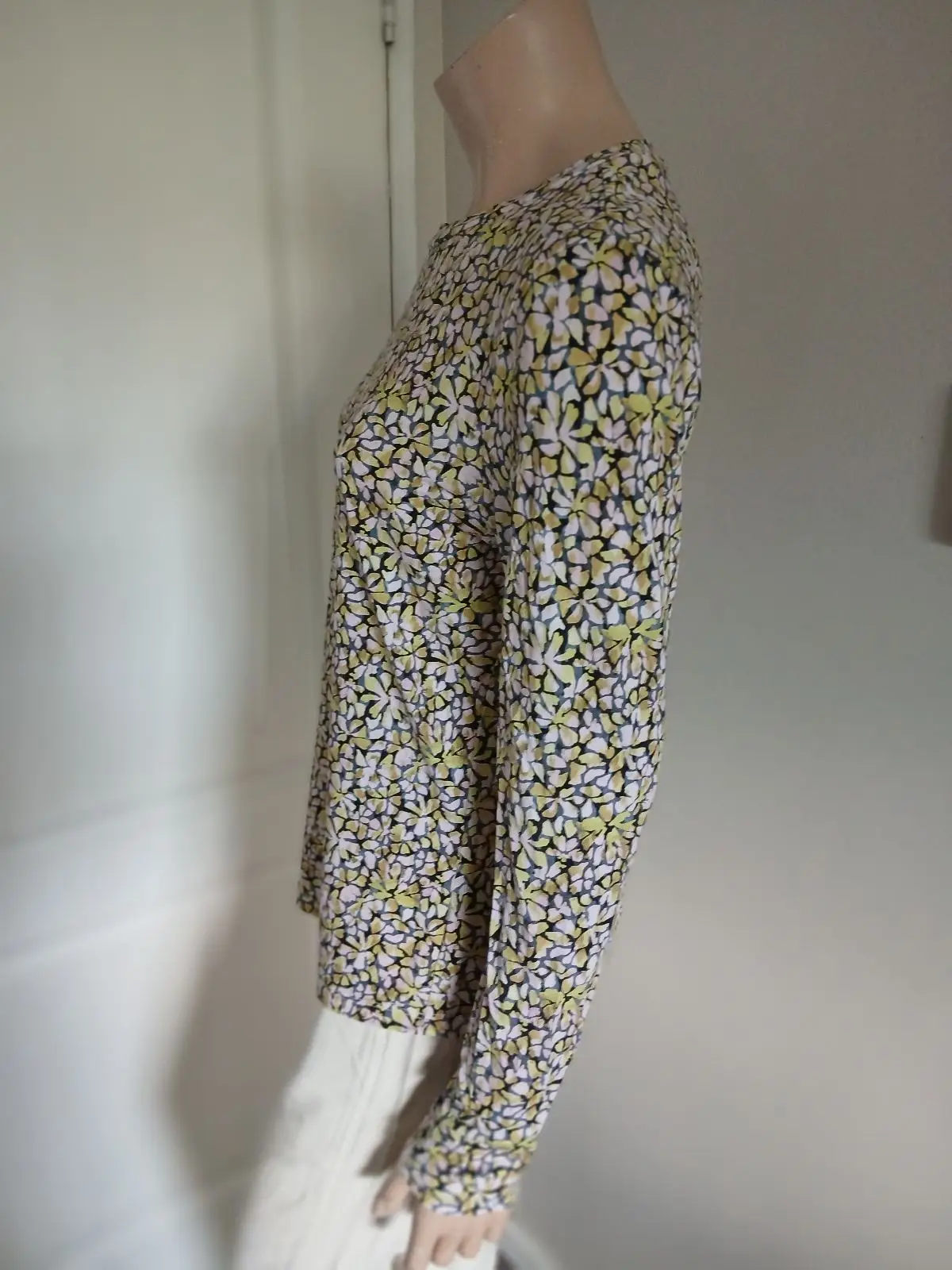 Poetry Floral Long-Sleeve Top