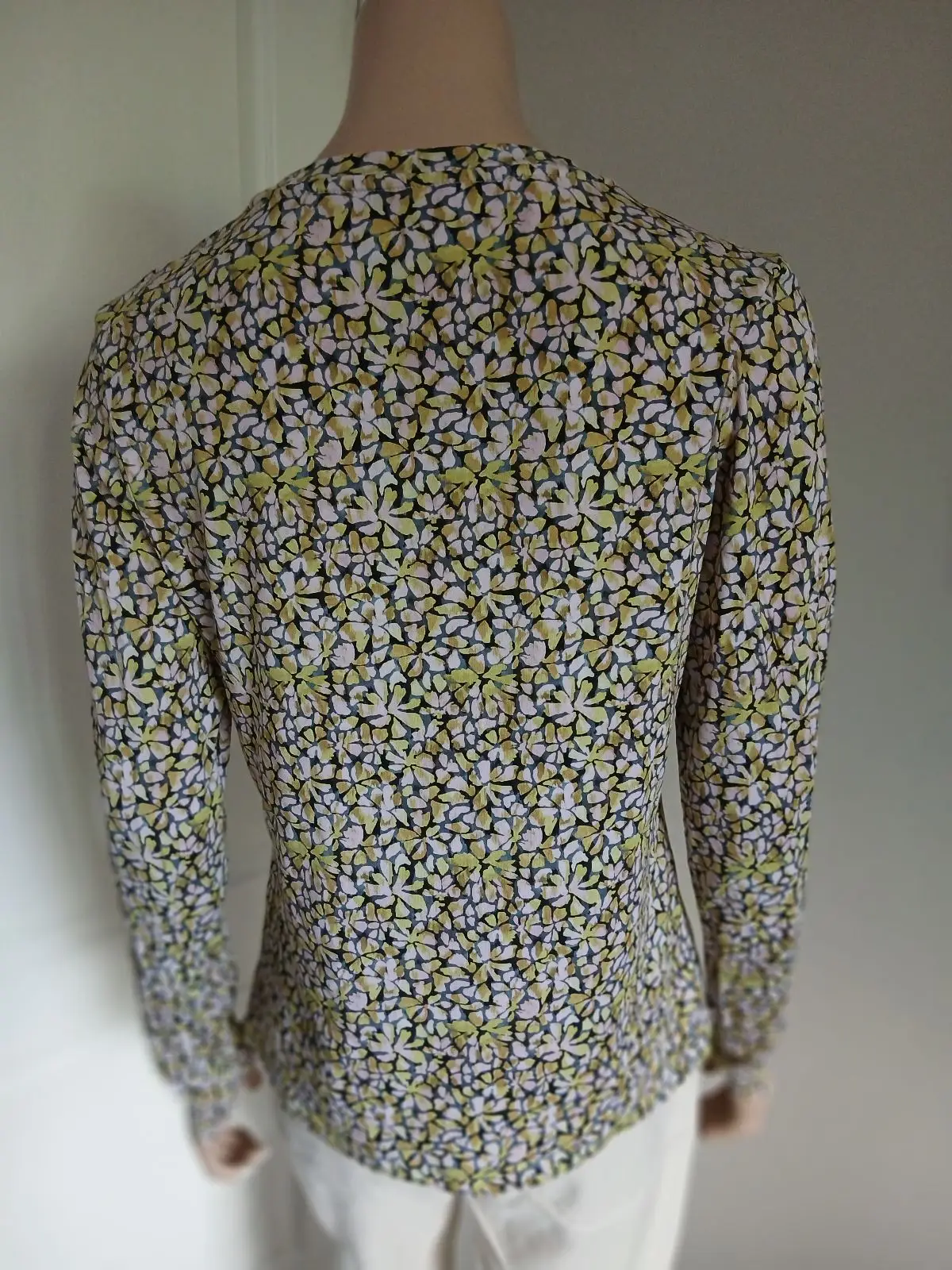 Poetry Floral Long-Sleeve Top