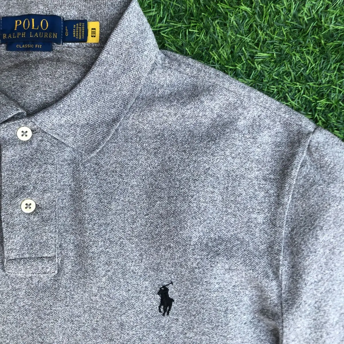 Ralph Lauren Grey Polo Shirt
