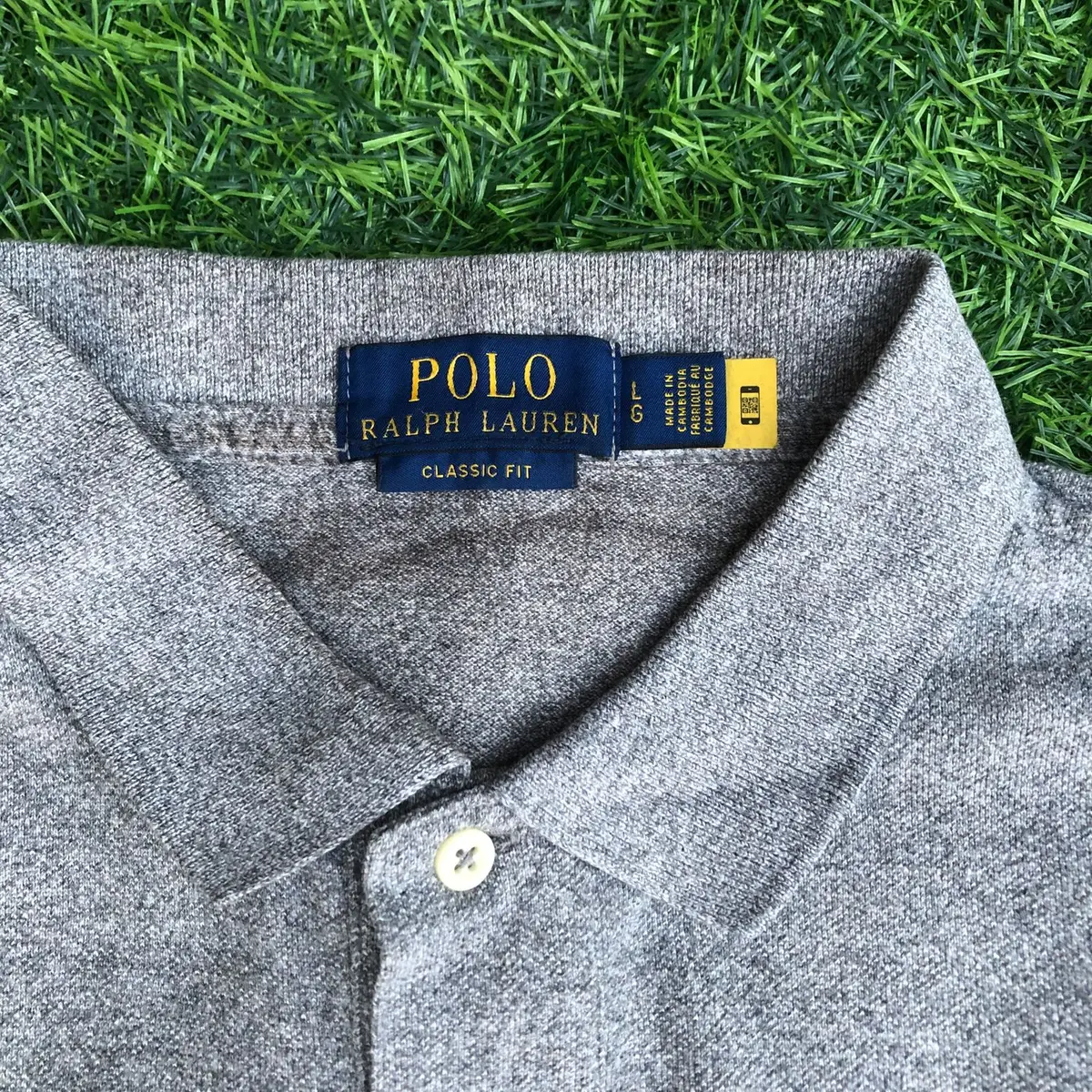 Ralph Lauren Grey Polo Shirt