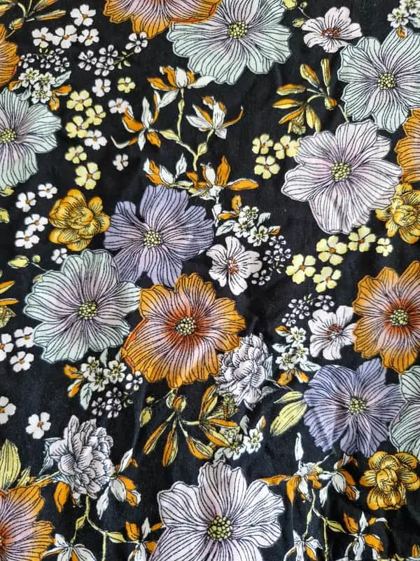 Floral long sleeve shirt