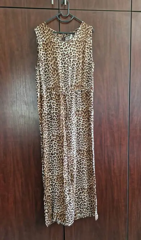 Real Woman Leopard print jumpsuit