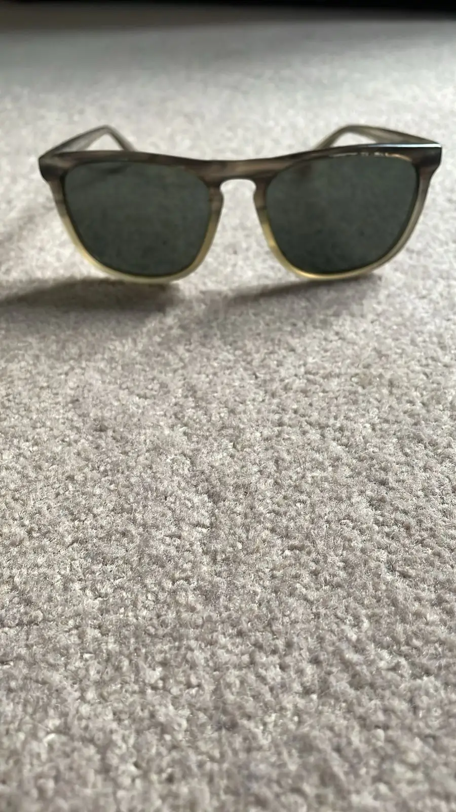 Patterned Acetate Sunglasses