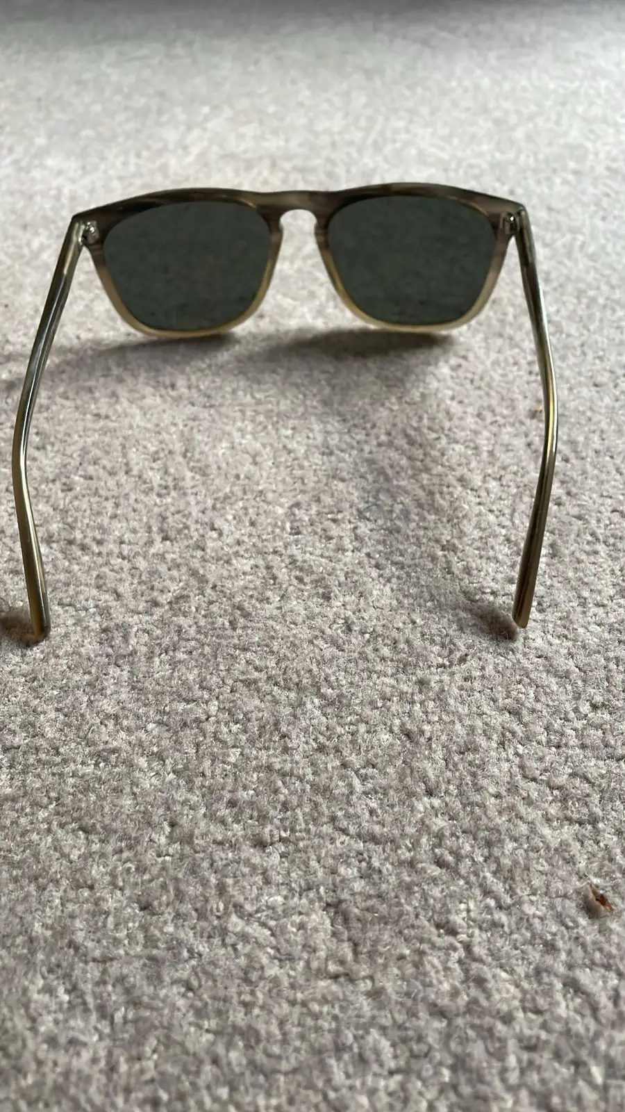 Patterned Acetate Sunglasses