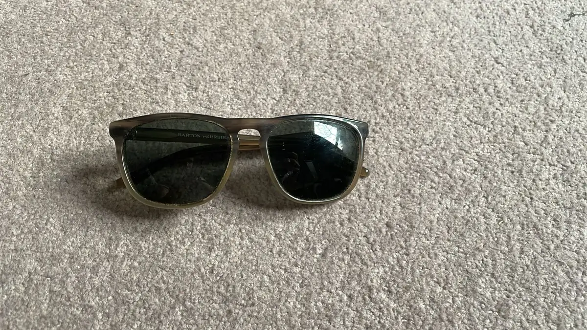 Patterned Acetate Sunglasses