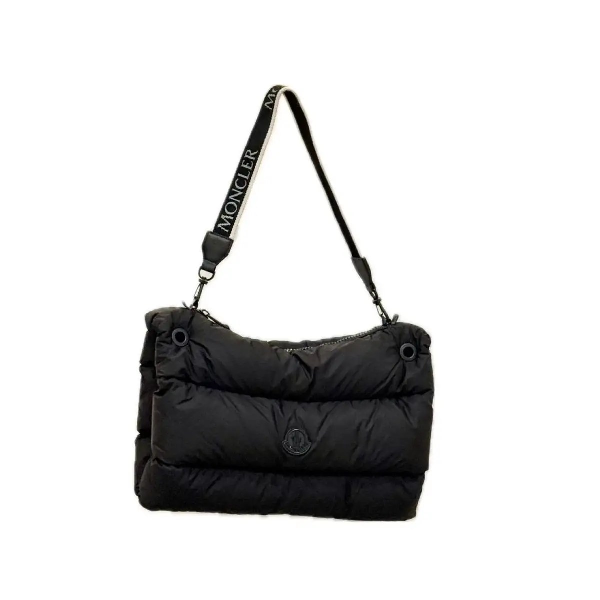 Moncler Black Puffer Shoulder Bag