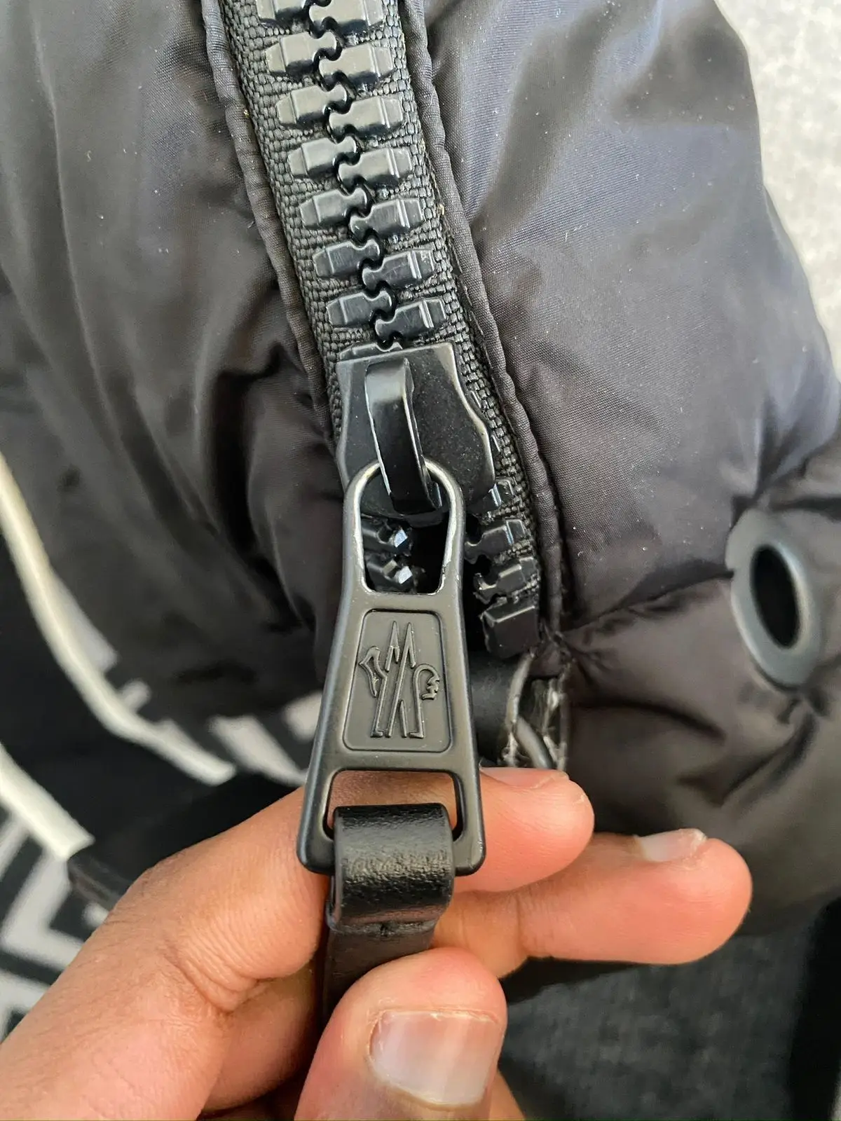 Moncler Black Puffer Shoulder Bag