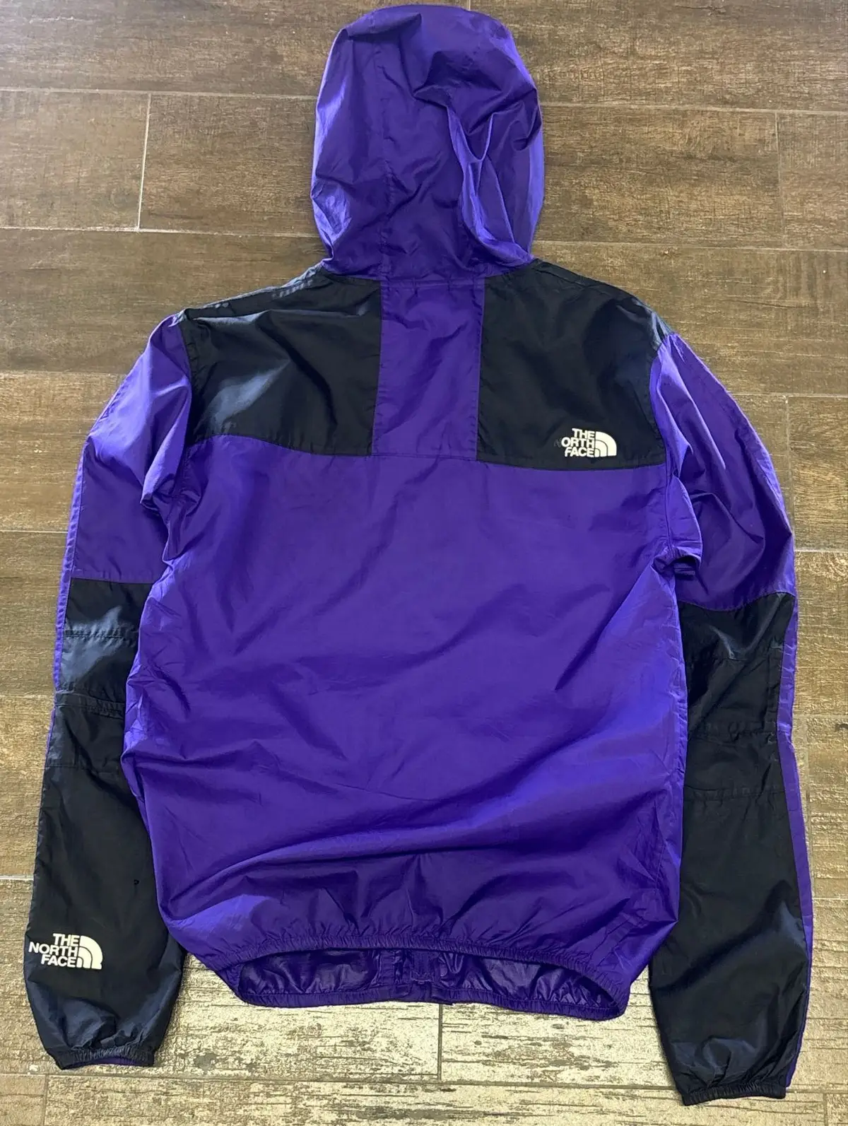 The North Face Purple and Black Hooded Jacket