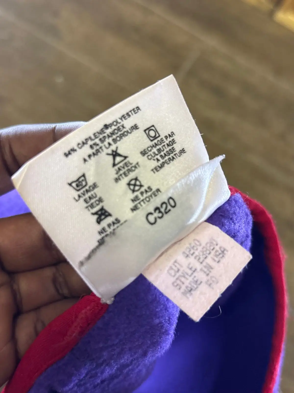 Patagonia Fleece Neck Gaiter Purple
