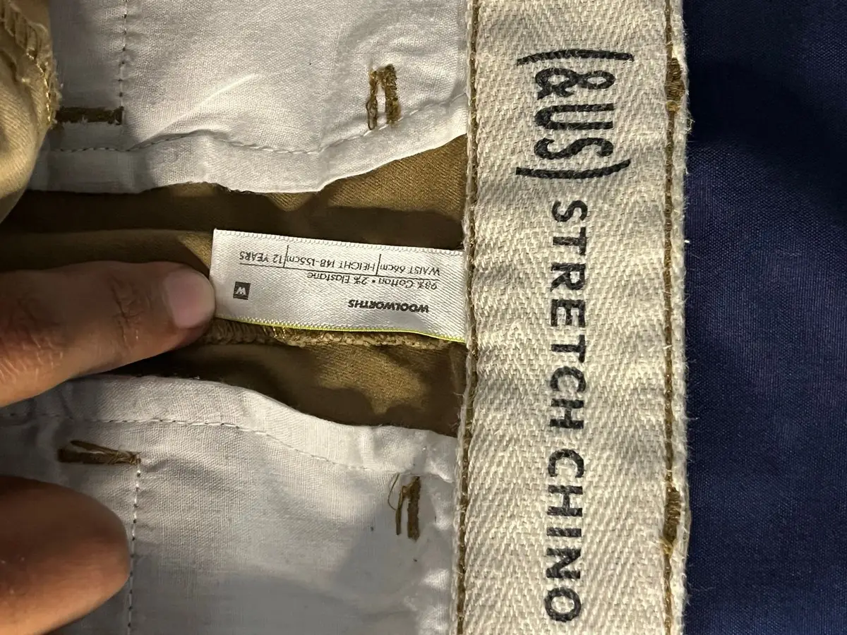 Woolworths Kids Beige Stretch Chino Pants