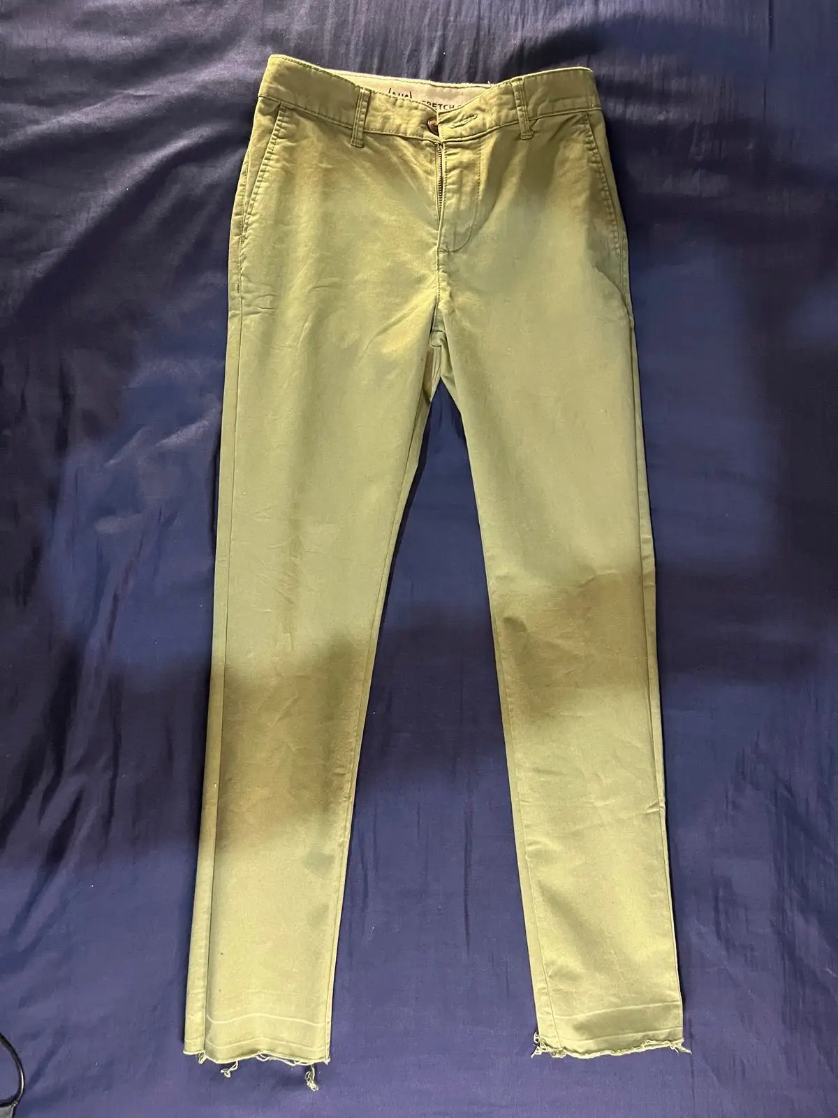 Woolworths Kids Olive Green Stretch Chino Pants