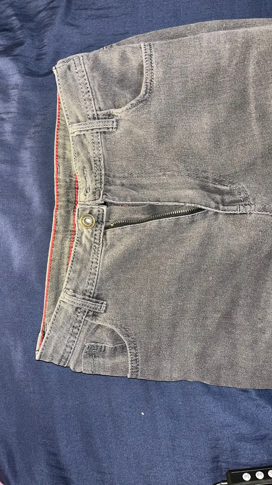 Mr Price Grey Denim Jeans Size 11-12 Years