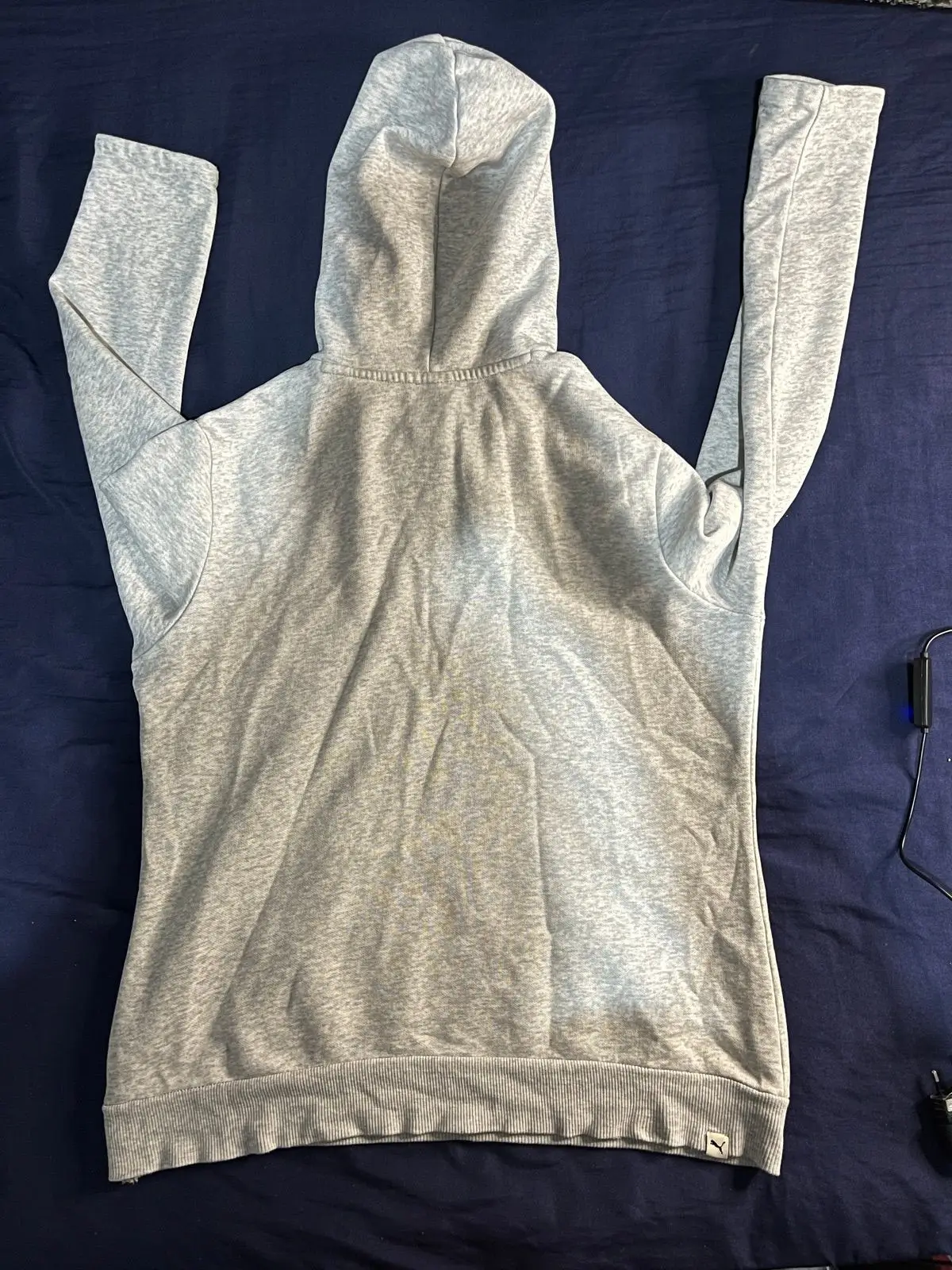 Puma Grey Pullover Hoodie