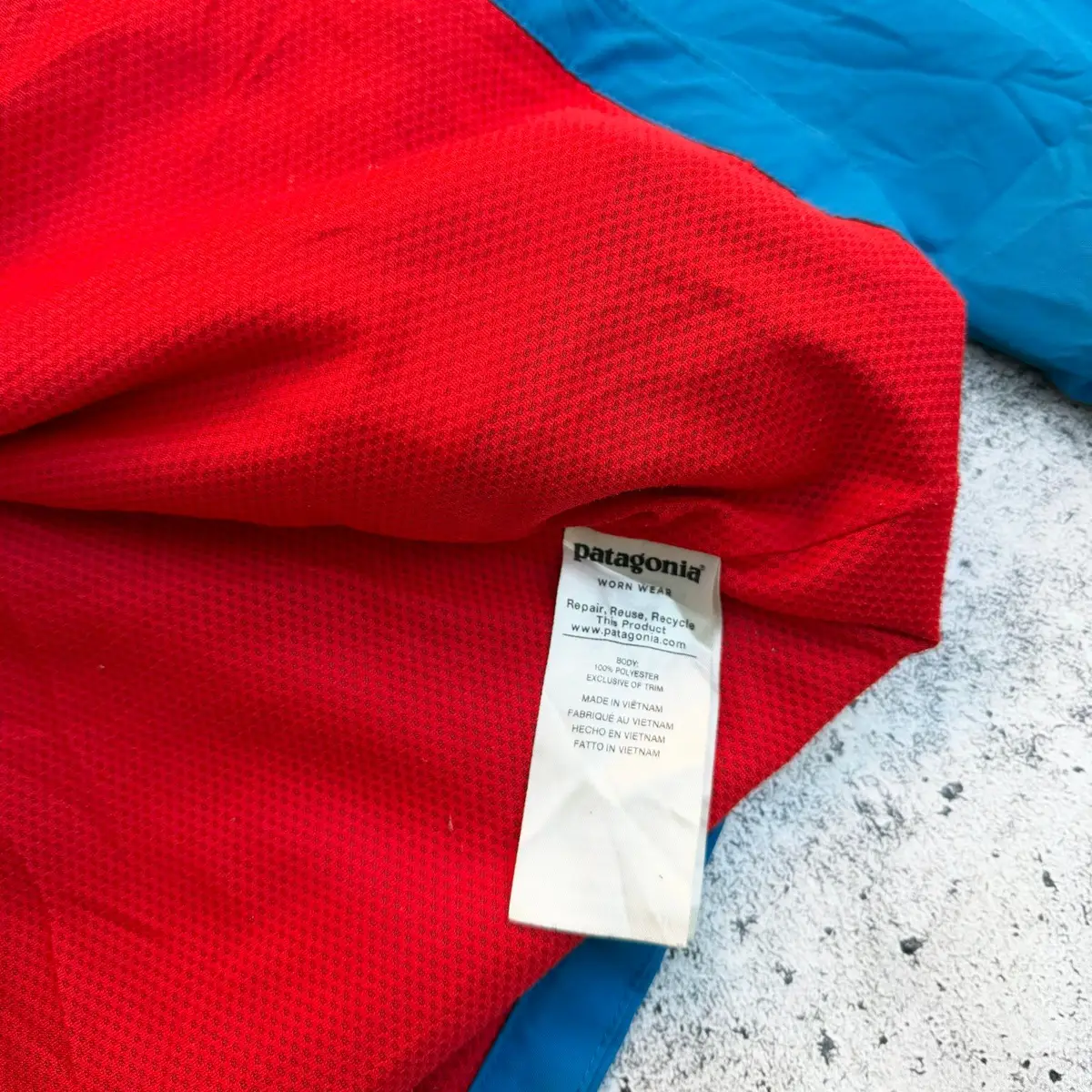 Patagonia Two-Tone Hooded Outdoor Jacket