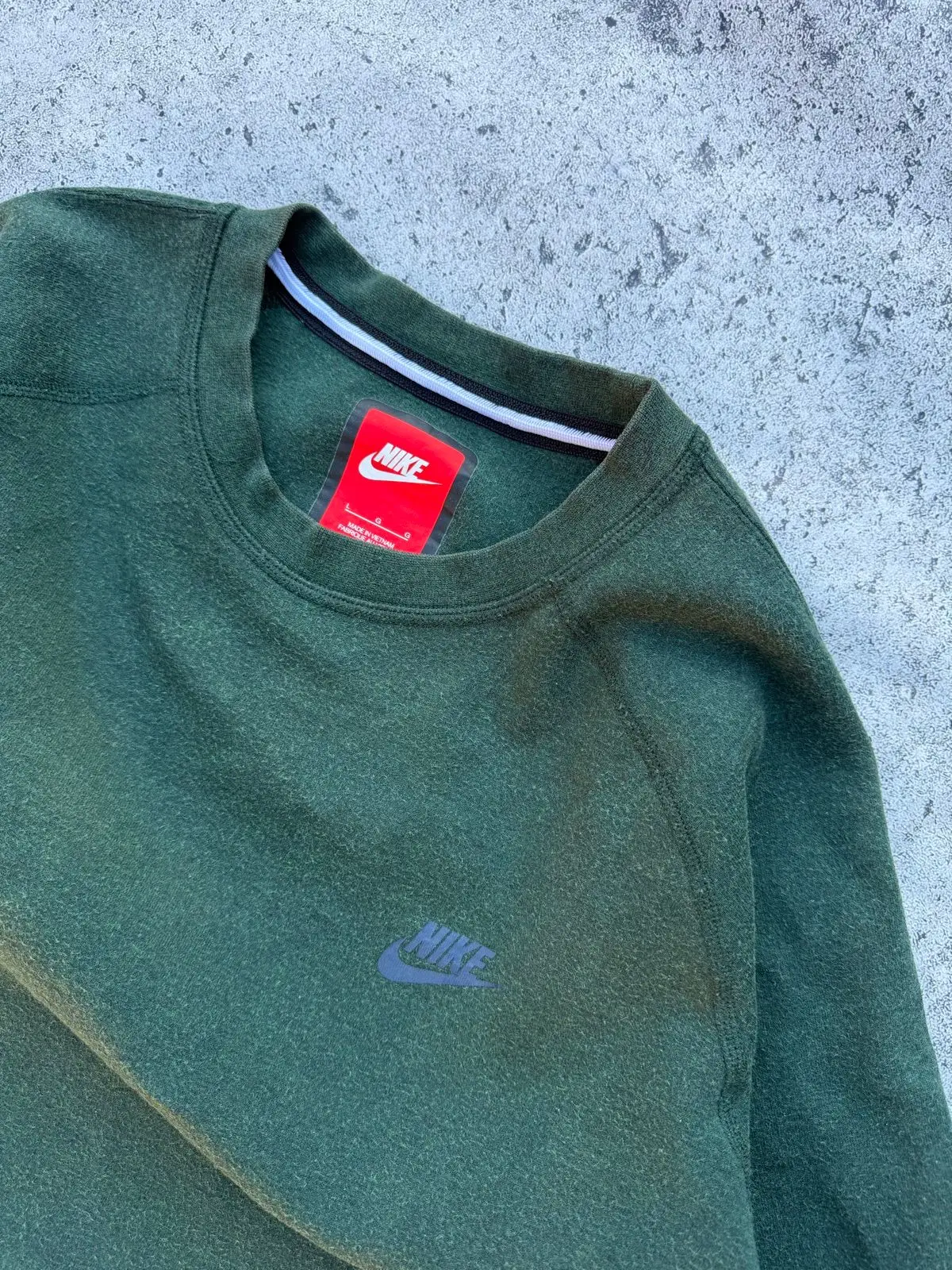 Nike Dark Green Crewneck Sweatshirt