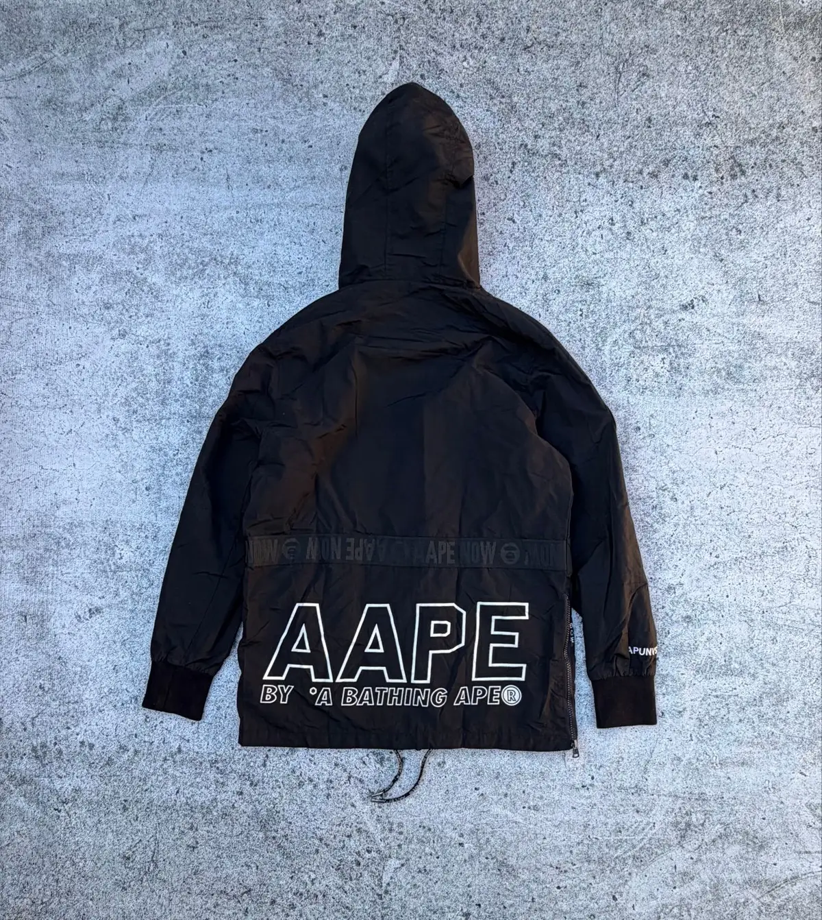 Aape BY *A BATHING APE AP-01 Hooded Jacket Black