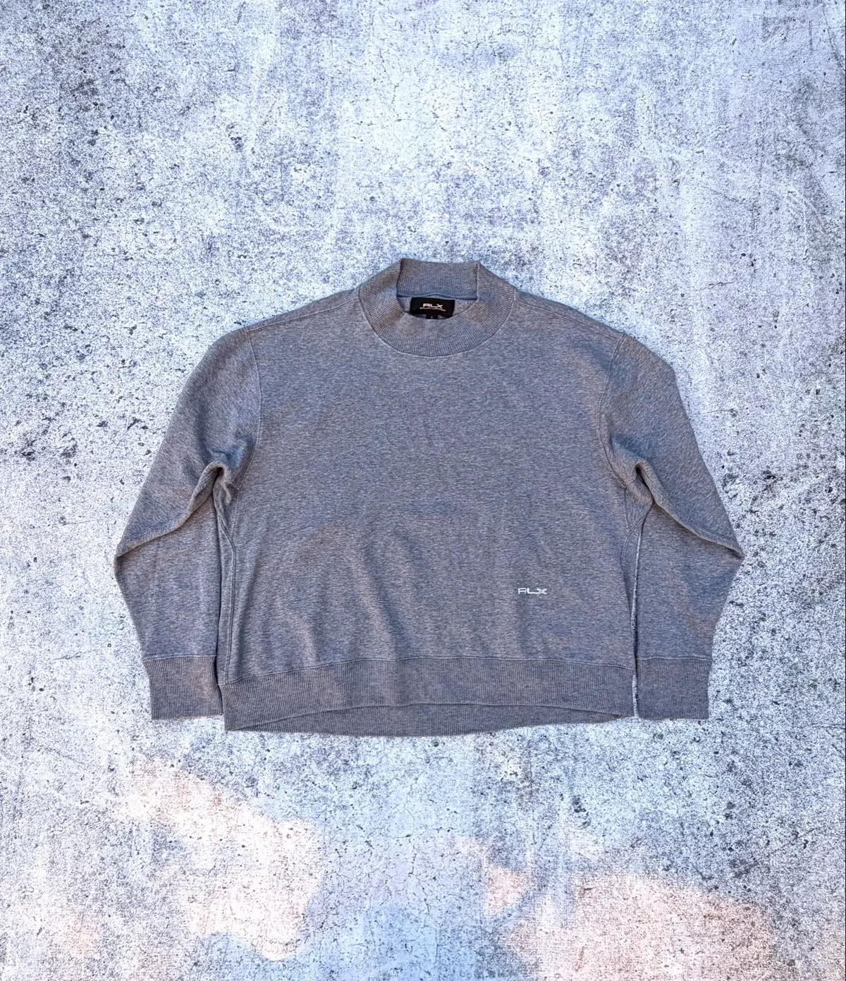 Ralph Lauren RLX Ralph Lauren Grey Mock Neck Sweatshirt Size S