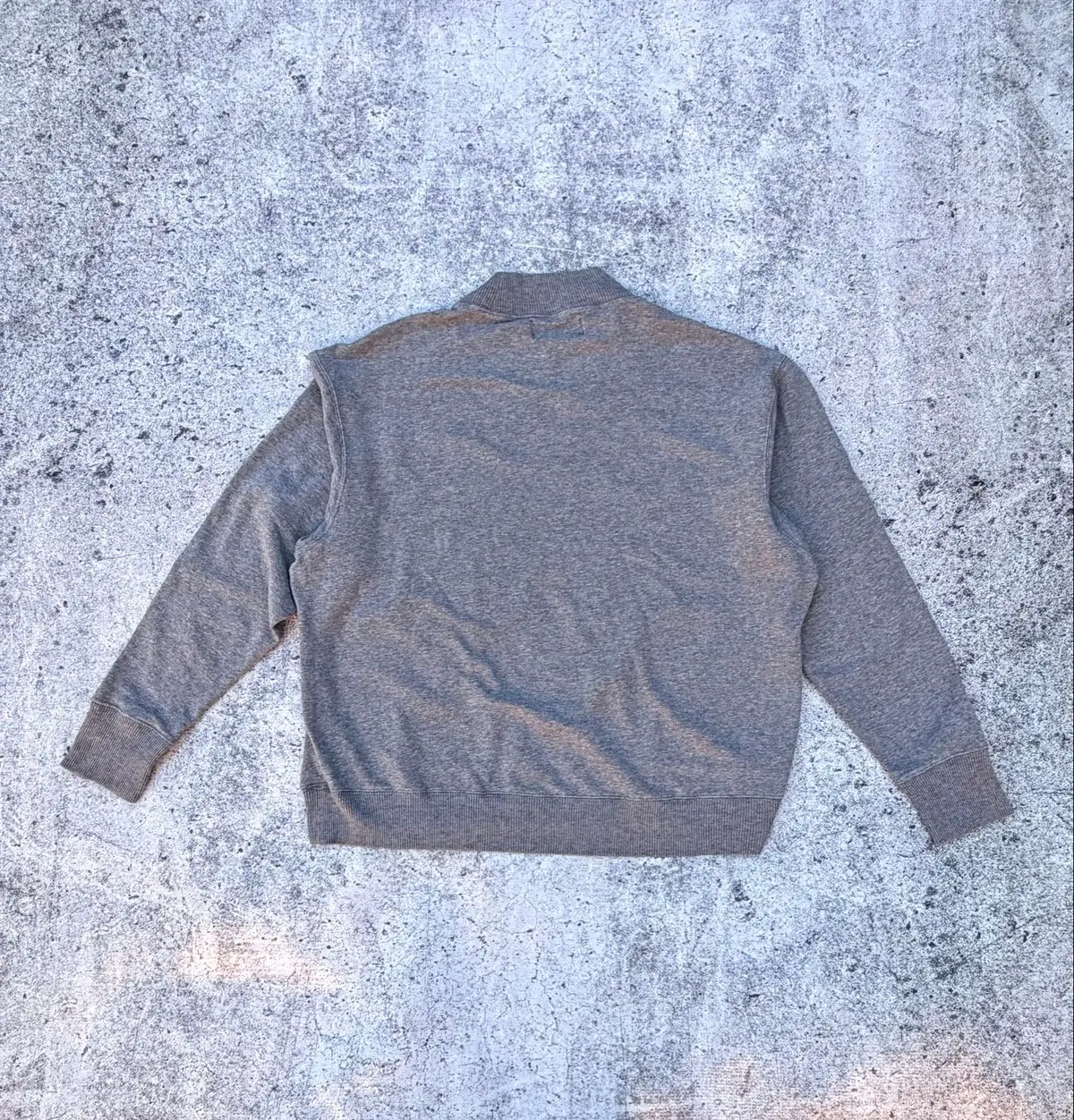 RLX Ralph Lauren Grey Mock Neck Sweatshirt Size S