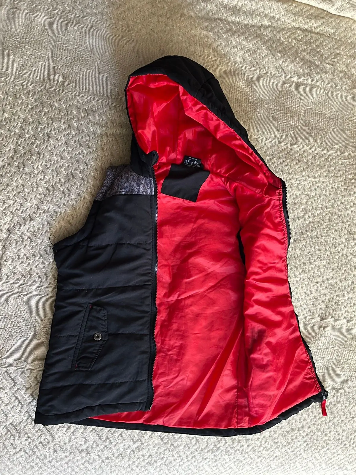 Mr Price Kids Black Hooded Puffer Vest