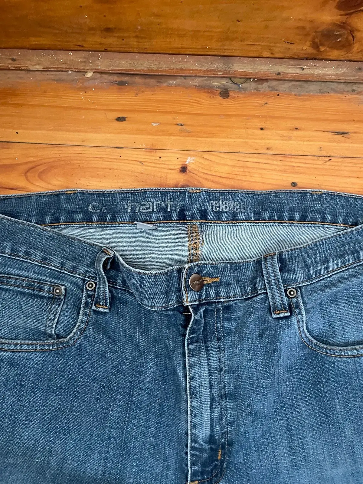 Carhartt Blue Denim Jeans