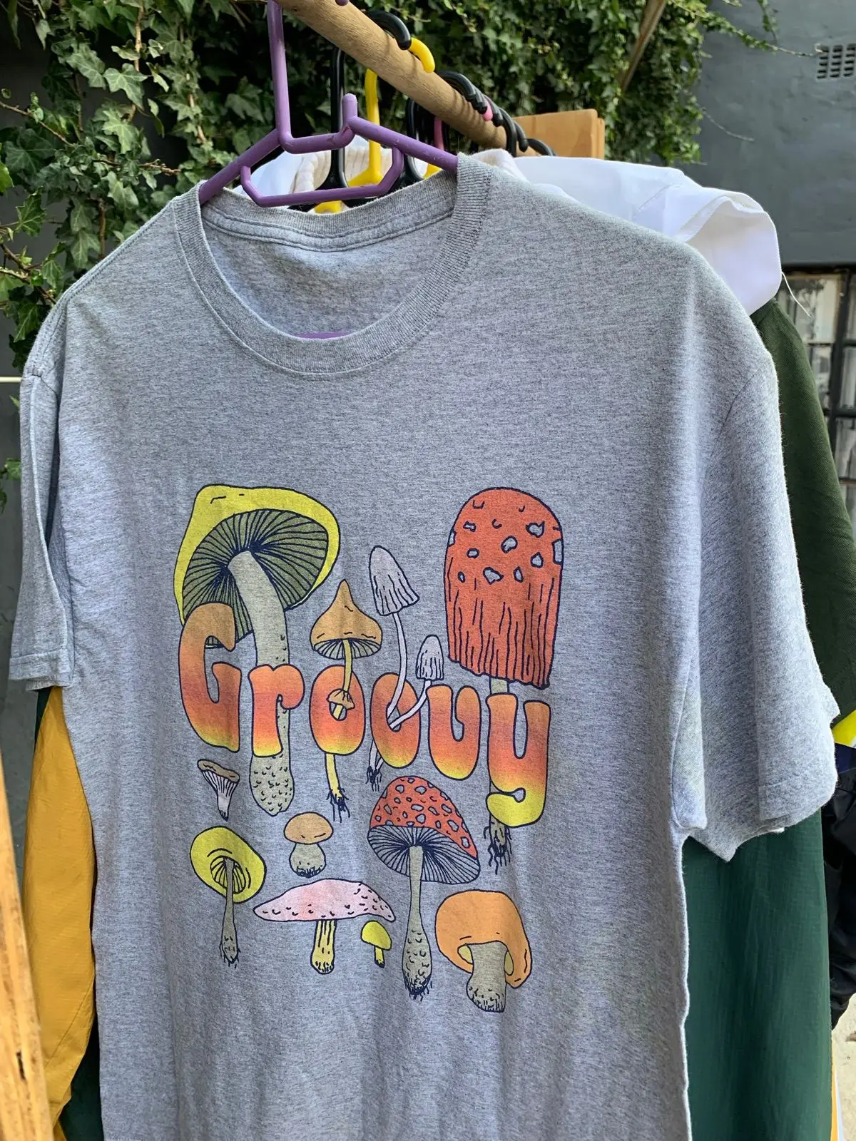 Groovy Mushroom Graphic T-Shirt