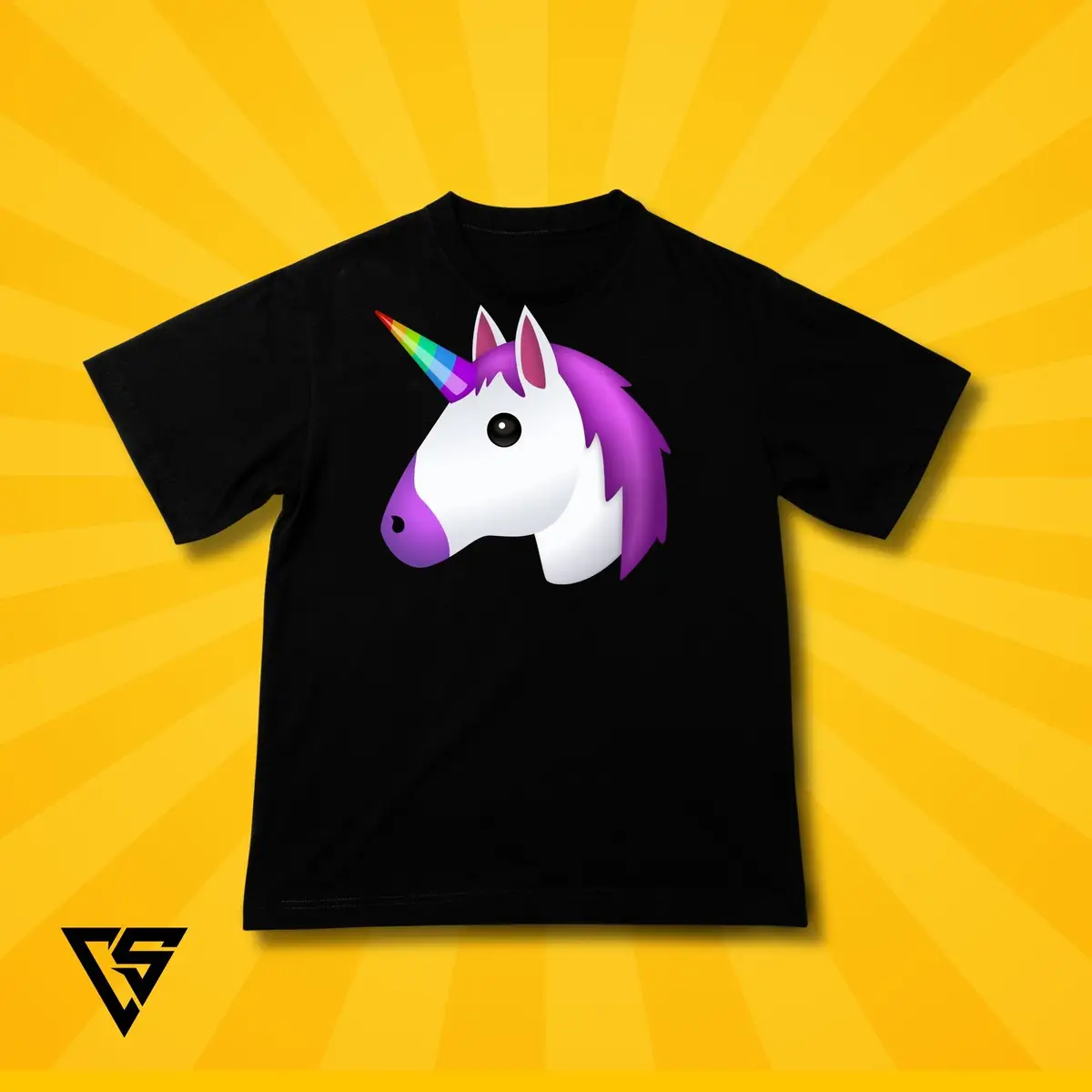 White Unicorn Graphic T-Shirt