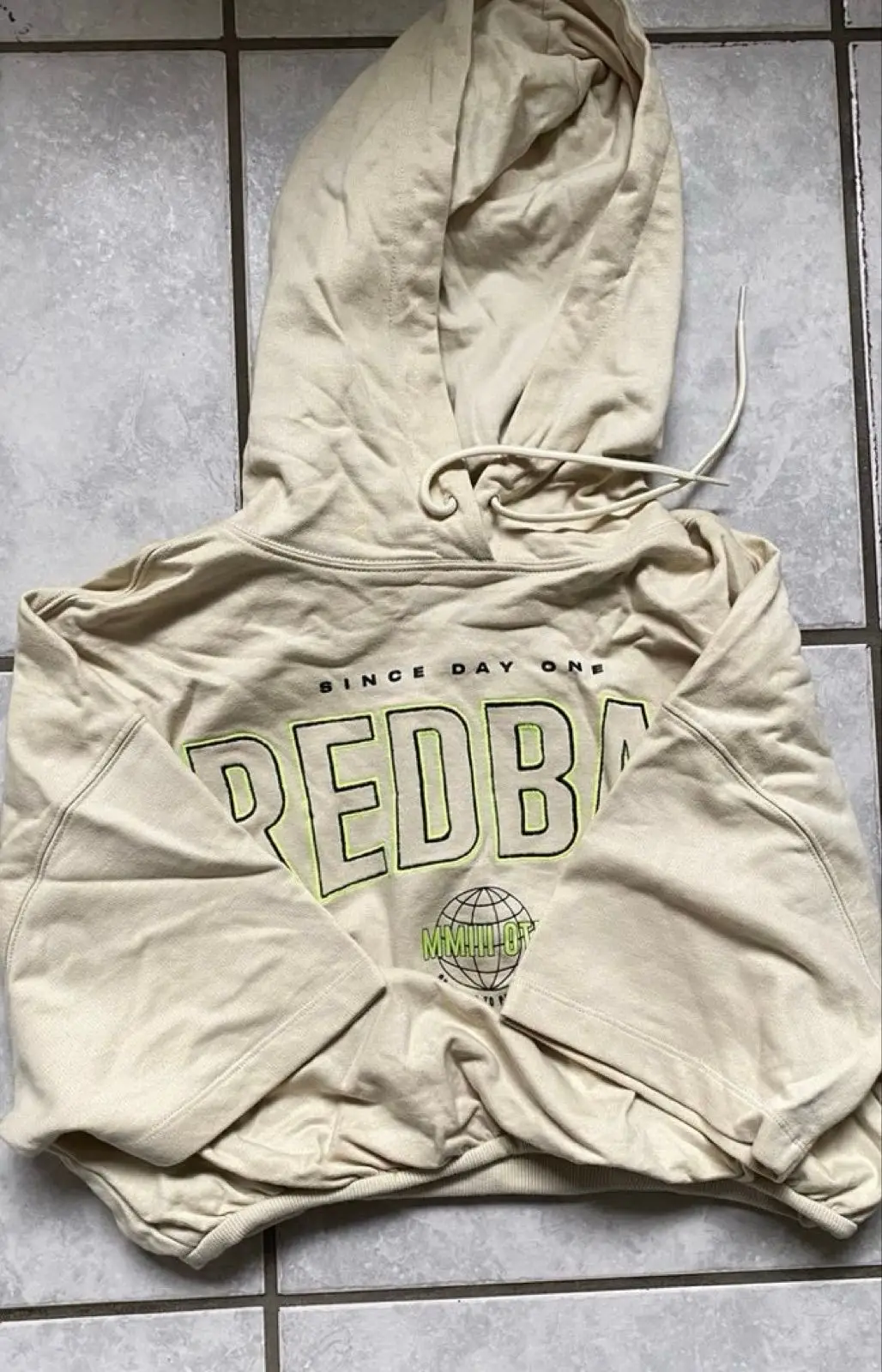 Redbat Since Day One Hoodie Cream