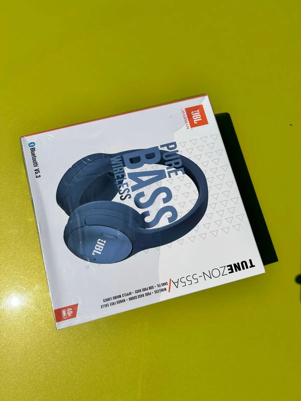 JBL Pure Bass Wireless Headphones