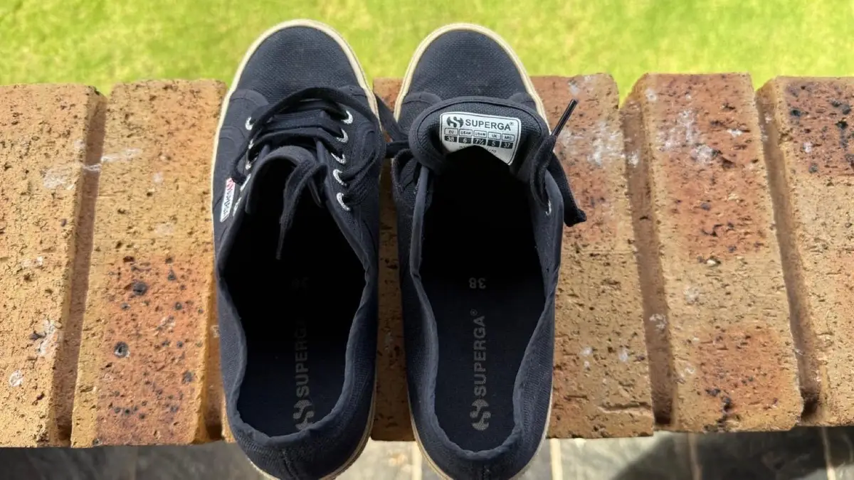 Superga 2750 Classic Black Canvas Sneakers