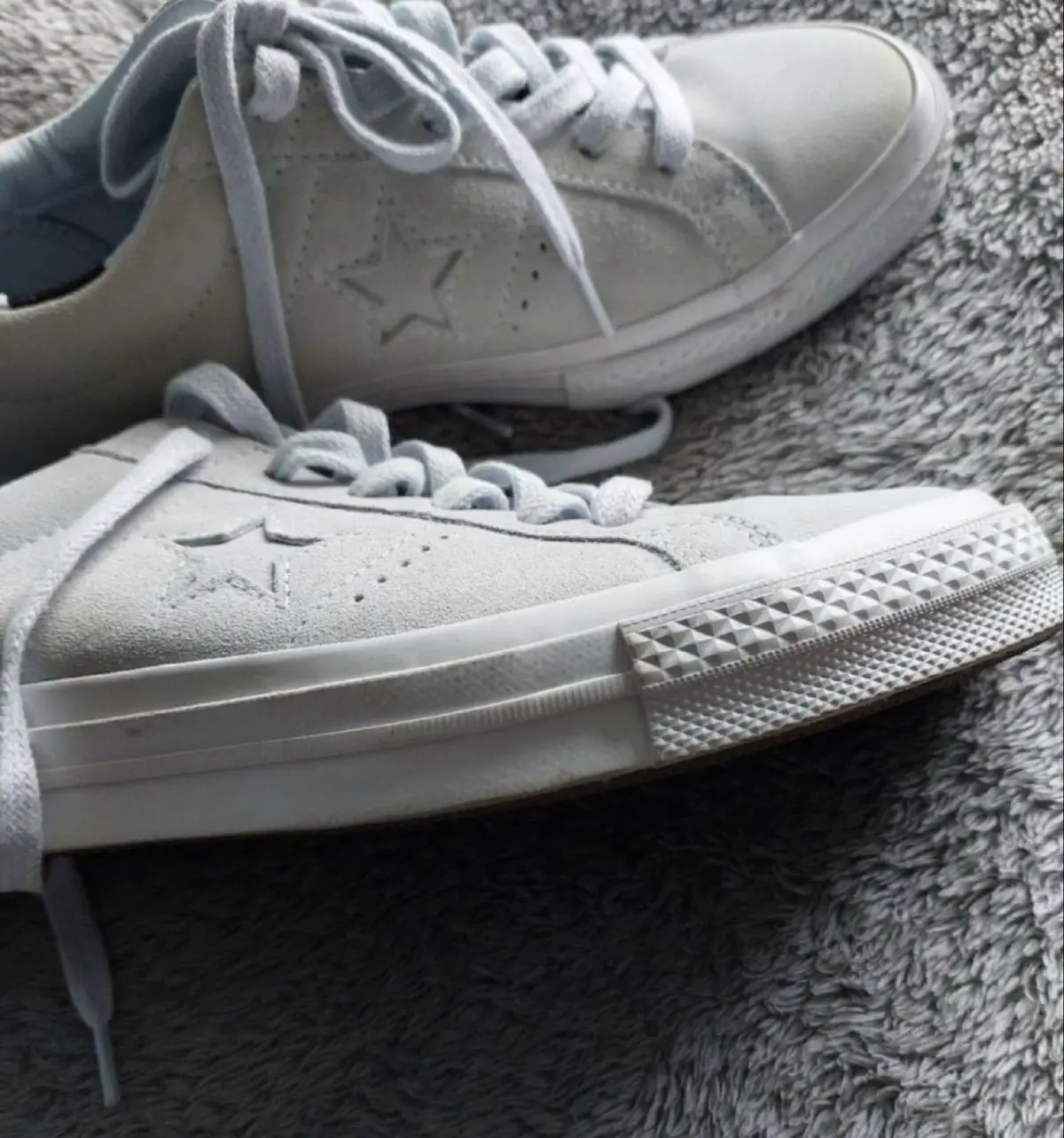 Converse One Star Suede Light Blue Sneakers