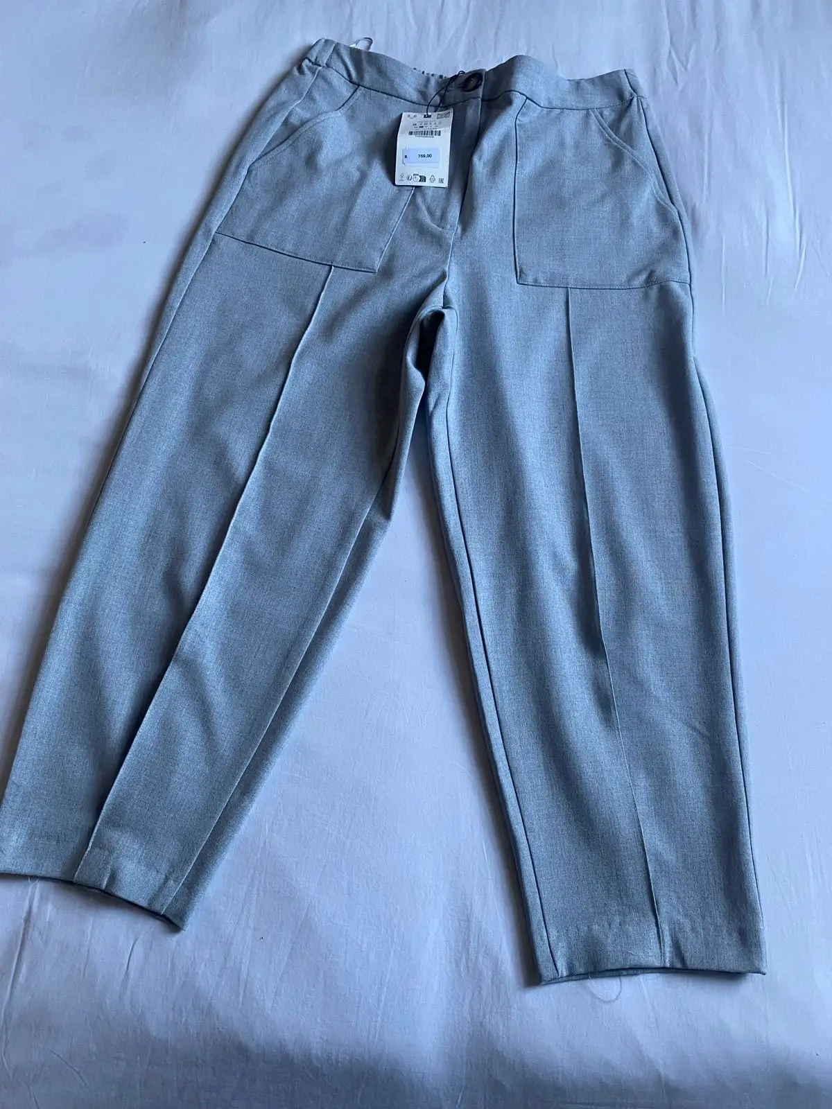 Zara Grey Tailored Trousers