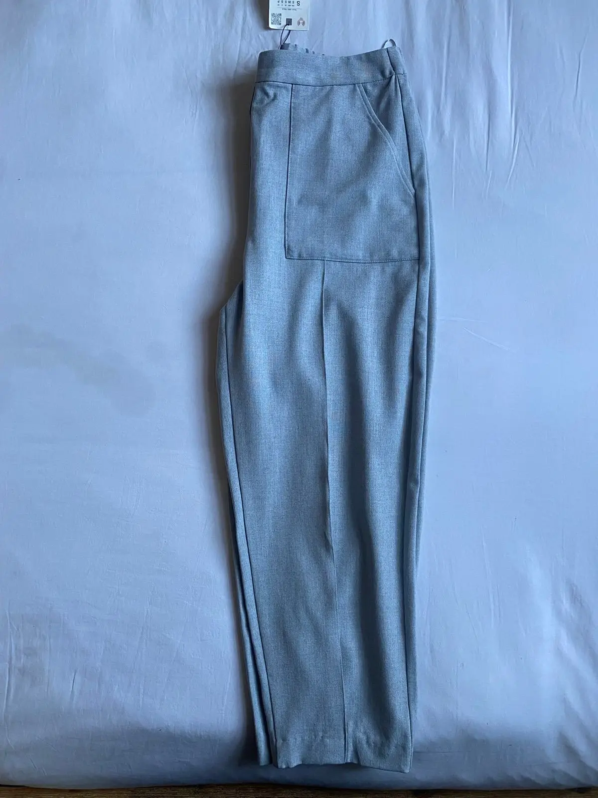 Zara Grey Tailored Trousers