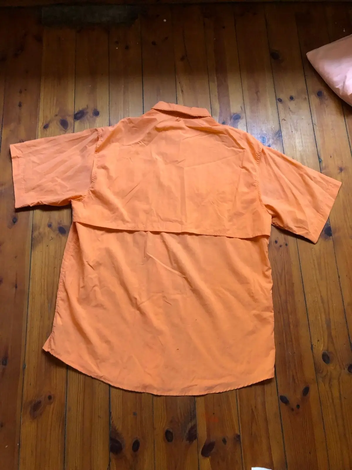 Bimini Bay Outfitters Orange Fishing Shirt XL