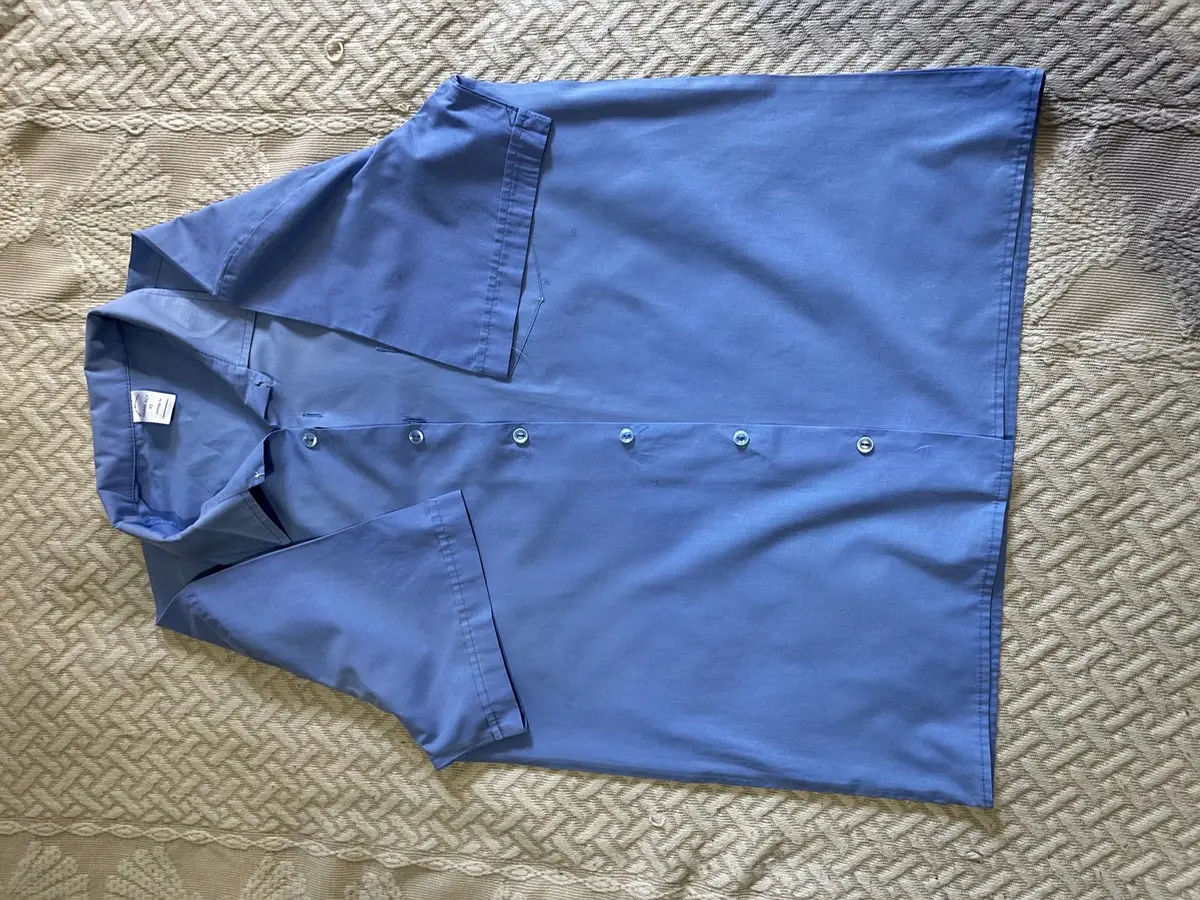 Toughcs Schoolwear Blue Short Sleeve Shirt