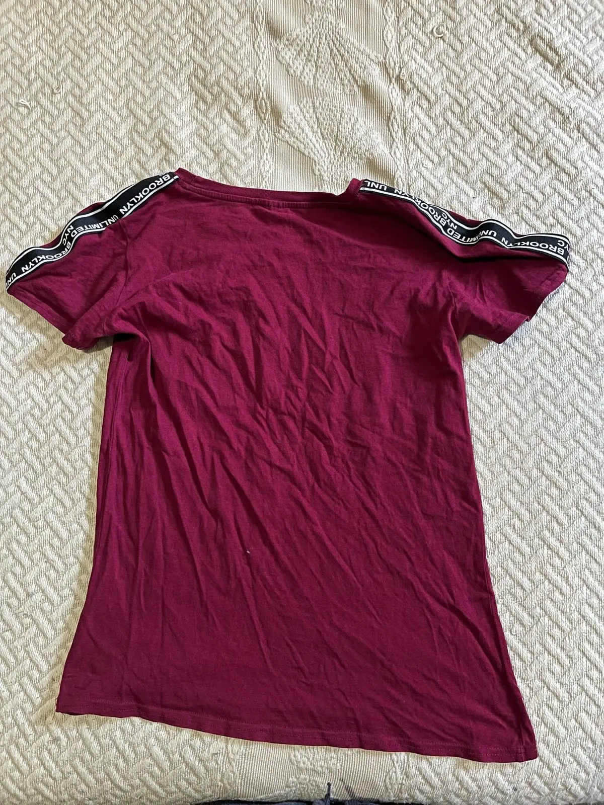 Mr Price California 1996 Maroon Graphic T-Shirt
