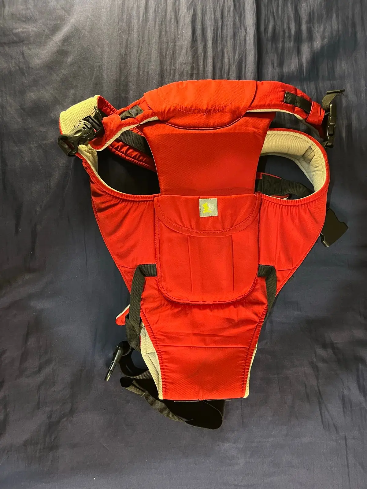 Red and Grey Baby Carrier